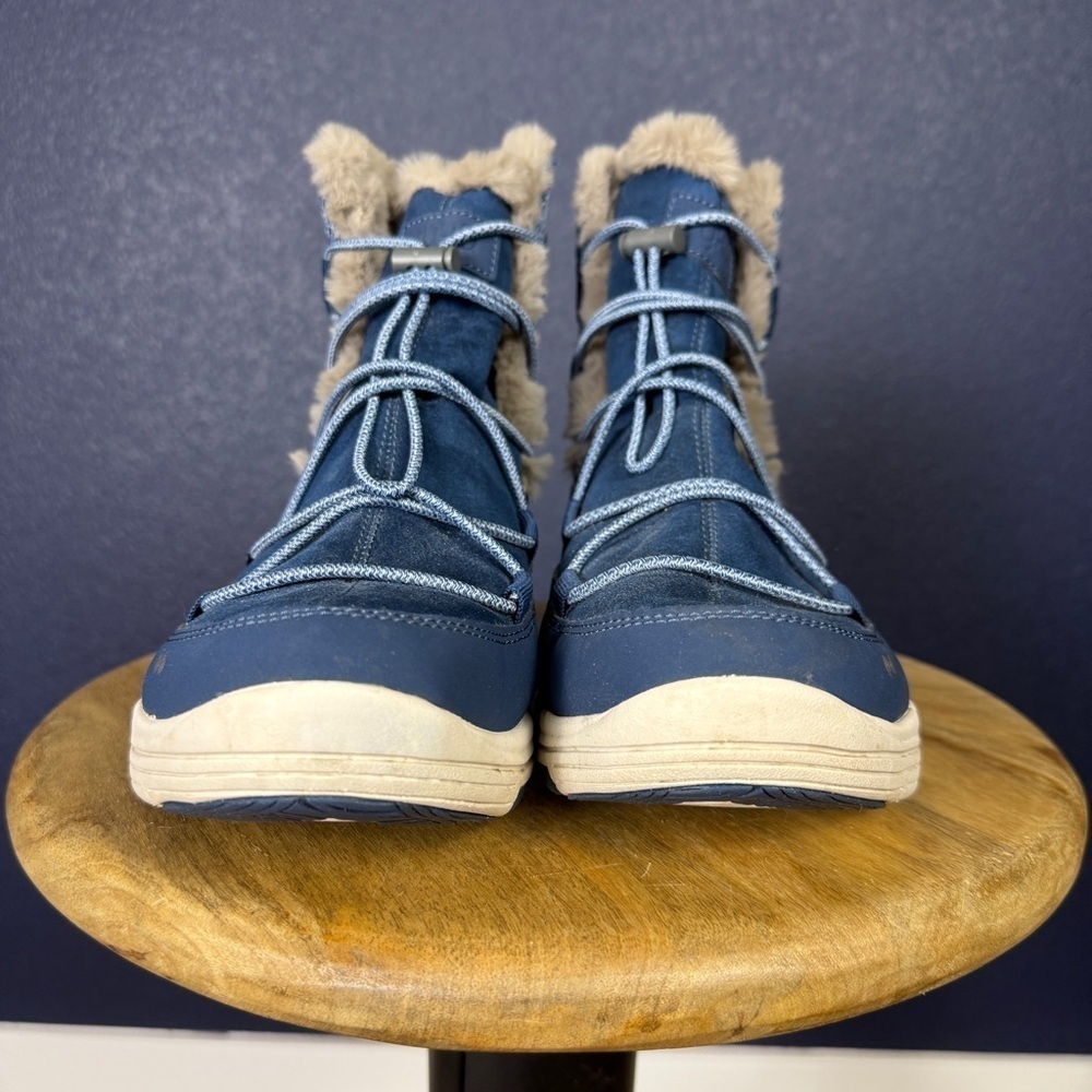 Ryka Aubonne Winter Boots, Navy, Size 10 WIDE - Picture 5 of 9